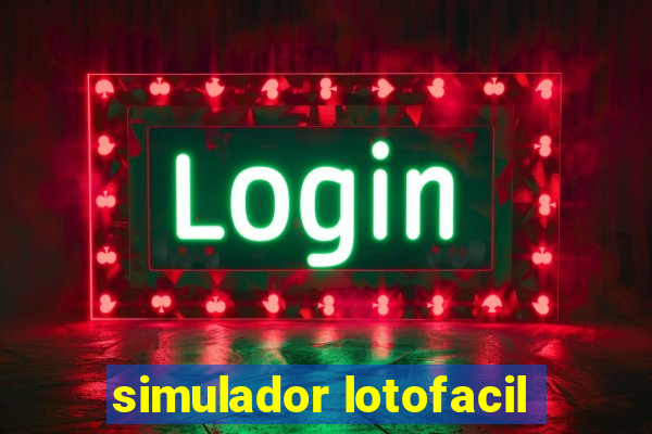 simulador lotofacil